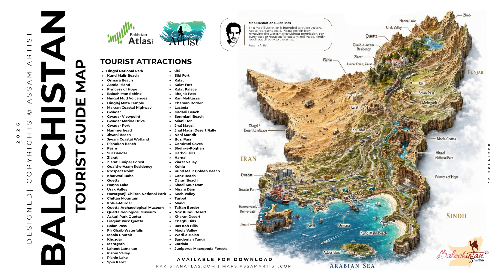 balochistan map