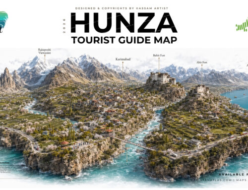 Hunza City Guide Map