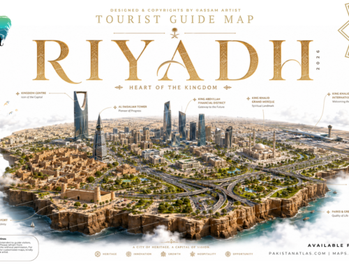 Riyadh City Tourist Map